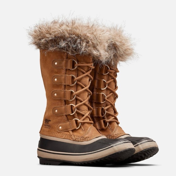 Sorel Tall Boots Brown with Fur - Picture 2 of 9